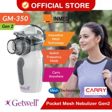 Getwell Pocket Mesh Nebulizer GM-350 [1pc/Carton]