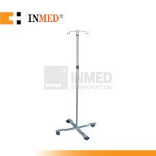 Inmed IV Pole Stand with 4 Legs and 2 Prong