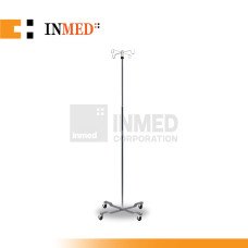 Inmed IV Pole Stand with 4 Legs and 4 Prong