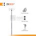 Inmed IV Pole Stand with 4 Legs and 4 Prong