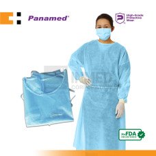 Panamed Disposable Isolation Gown Basic, Large (Pack of 10s)