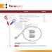 Renasenz Hemodialysis Kit 2-Lumen Fr 11.5x16cm Curved Standard