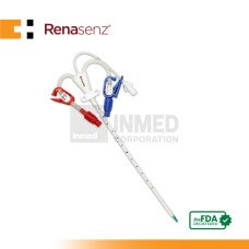 Renasenz Hemodialysis Kit 3-Lumen Fr. 12 x 16cm Curved Standard