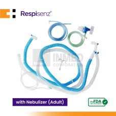 Respisenz Breathing Circuit for Ventilator, Adult with Nebuliizer Kit