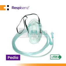 Respisenz Oxygen Mask w/ tubing, Pedia