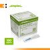 Simplex Auto Disable Syringe w/ Needle, 0.5cc, G-23x1  (Box of 100s)