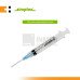 Simplex Disposable Syringe with Needle 3ml G23 x 1 LL (Box of 100s)