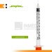 Simplex Insulin Syringe with Needle 1ml (Box of 100s)