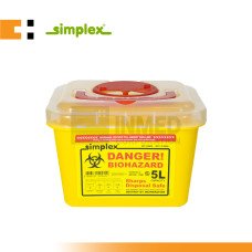 Simplex Sharps Disposal Safe 5L