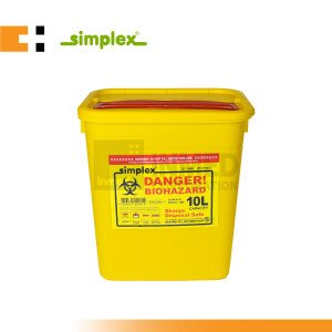 Simplex Sharps Disposal Safe 10L