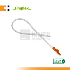 Simplex Suction Catheter with Finger Tip Control  (Box of 50s)