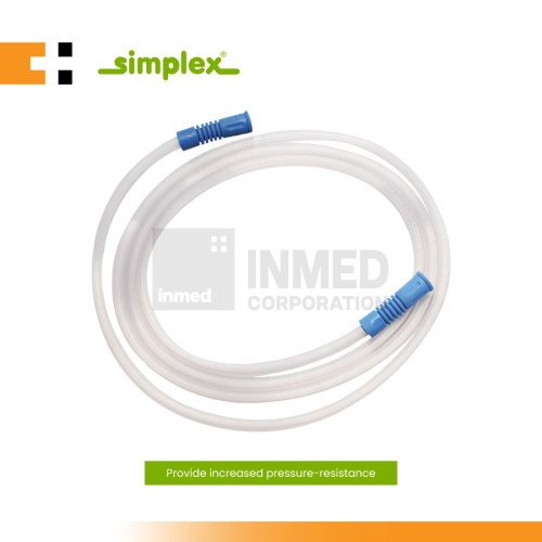 Simplex Suction Connecting Tube – 210cm Transparent Medical Suction Hose