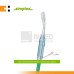 Simplex Silicone Toothbrush with Connecting Tube