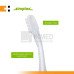 Simplex Silicone Toothbrush with Connecting Tube