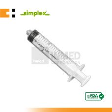 Simplex Disposable Syringe 20ml LL (Box of 50s)