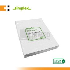 Simplex Thermal Print Paper 216mm x 280mm (sold per pack of 200s)