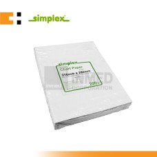 Simplex Thermal Print Paper 216mm x 280mm (sold per pack of 200s)