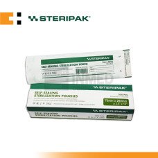 Steripak Self-Sealing Sterilization Pouch W70mm x L260mm (Box of 200s)