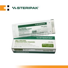 Steripak Self-Sealing Sterilization Pouch W90mm x L260mm (Box of 200s)