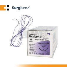 Surgisenz Nexicryl Polyglactin - Absorbable (0, 36mm, 75cm, 1/2 Circle, Blunt Point)