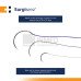 Surgisenz Nexicryl Polyglactin - Absorbable (3/0, 26mm, 75cm, 1/2 Circle, Blunt Point)