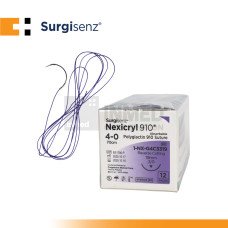 Surgisenz Nexicryl Polyglactin - Absorbable (4/0, 19mm, 70cm, 3/8 Circle, Reverse Cutting)