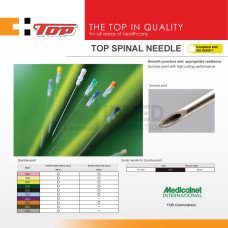 Top Spinal Needle Quincke Point (Box of 20s)