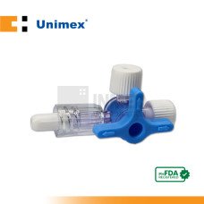 Unimex 3-Way Stopcock Lipid-Resistant (Box of 50s)