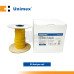 Unimex Amber Rubber Tubing, 1/8 x 1/32 (50ft)