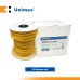 Unimex Amber Rubber Tubing, 1/4 x 3/32 (50ft)