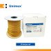 Unimex Amber Rubber Tubing, 3/16 x 3/32 (50ft)