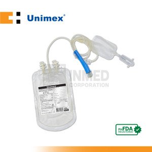 Unimex Blood Bag Single, 450cc Safety (P...