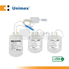 Unimex Blood Bag Triple, 450cc Safety (Pack of 4s)