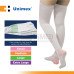 Unimex Anti-Embolism Stockings Thigh High White Unimex Anti-Embolism Stockings Thigh High White