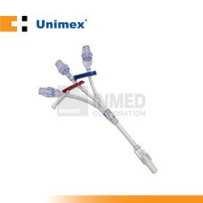 Unimex Tri-Lumen Extension Tube (box of 50s)