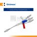 Unimex Tri-Lumen Extension Tube w/ Positive Pressure (Box of 50s) Unimex Tri-Lumen Extension Tube w/ Positive Pressure (Box of 50s)