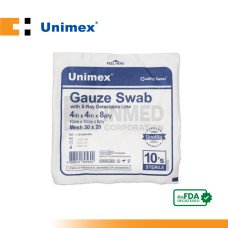 Unimex Gauze Swab, Sterile (Pack of 10s)