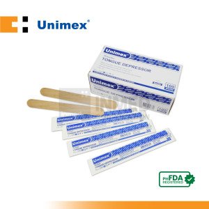 Unimex Tongue Depressor, Sterile (Box of...