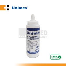 Unimex Ultrasound Transmission Gel Bottle (250 ml)
