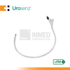 Urosenz Silicone Foley Catheter, 3-Way w/o Stylet  (Box of 10s)