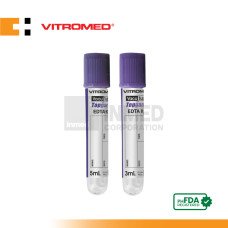 Vitromed Blood Collection Tube, EDTA K2 (Box of 100s)