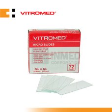 Vitromed Microslides Ground Edge (Box of 72s)