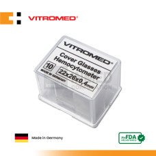 Vitromed Haemocytometer Cover Glass (Pack of 10s)