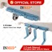 Inmed 3 Crank Manual Hospital Bed with IV Stand