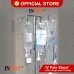 Inmed IV Pole Stand with 4 Legs and 4 Prong [10pcs/Carton]
