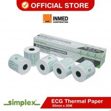 Buy Simplex ECG Paper Rolls – Standard Grid for Accurate Heart Monitoring