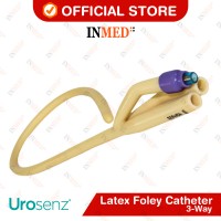 Urosenz Latex Foley Balloon Catheter 3-W...
